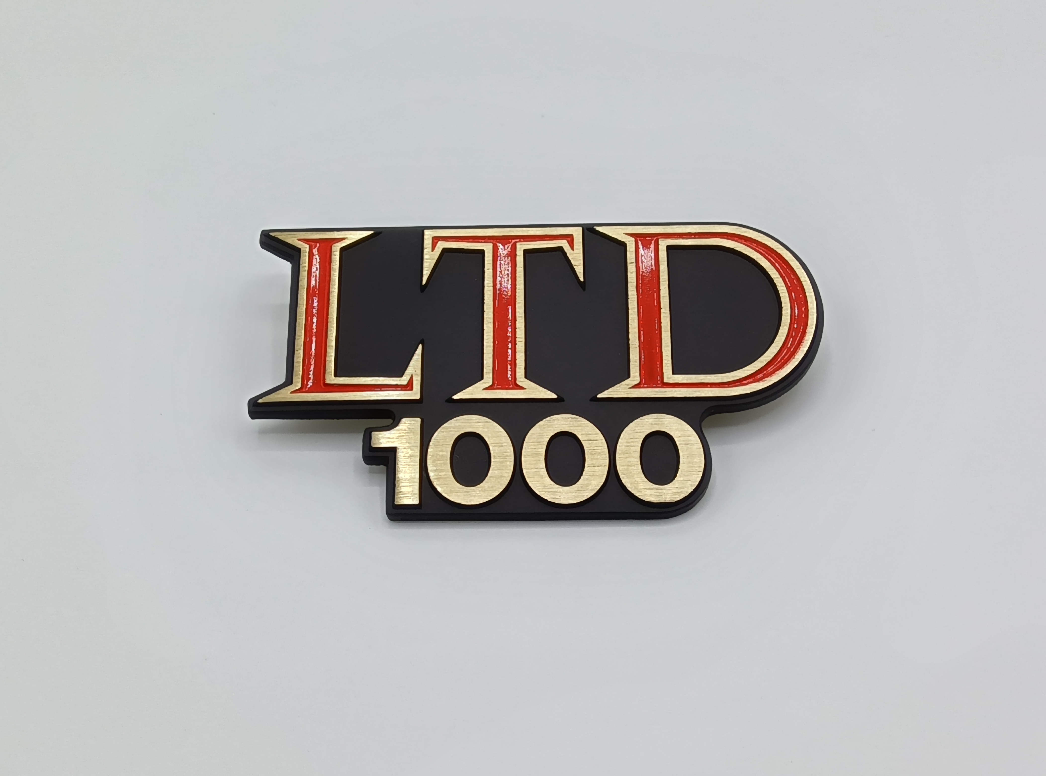 1981年 Z1000LTD SIDE COVER EMBLEM "LTD1000"